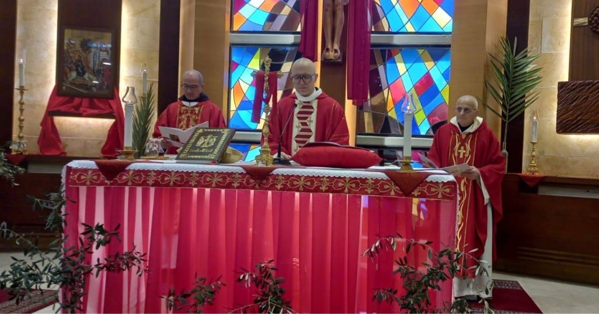 قداس الشعانين في دير مار الياس – المعيصرة