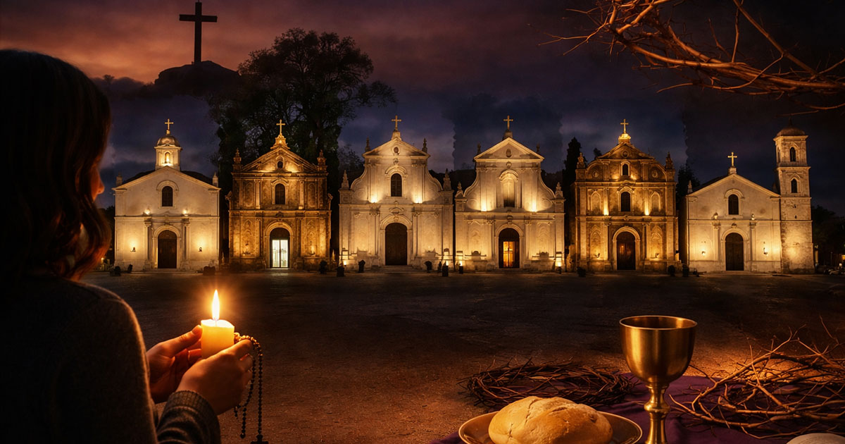 زيارة سبع كنائس يوم خميس الأسرار