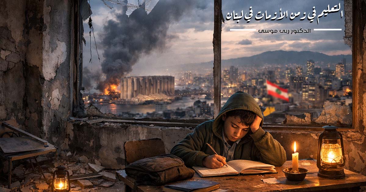 التعليم في زمن الأزمات في لبنان
