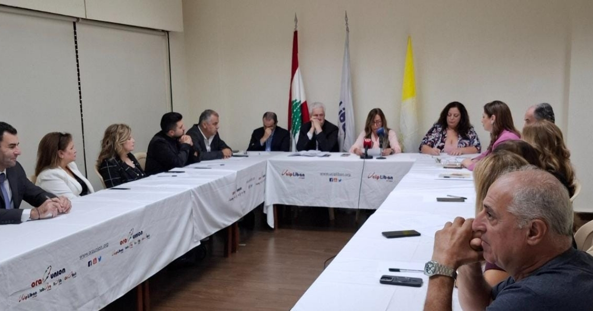 طاولة مستديرة لأوسيب - لبنان مع الإعلاميين حول زيارة قداسة البابا