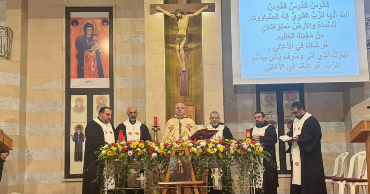 المطران الورشا ترأس قداس عيد مار مارون في حياطة