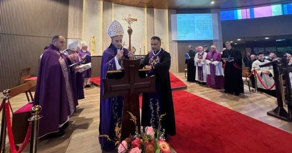 البطريرك الراعي يدشّن كنيسة مار يوحنا في إنسخده بحضور كنسي ورسمي واسع
