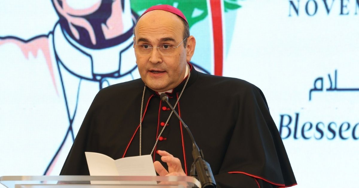 السفير البابوي يزور القرى المسيحية الحدودية تضامنًا مع أبنائها