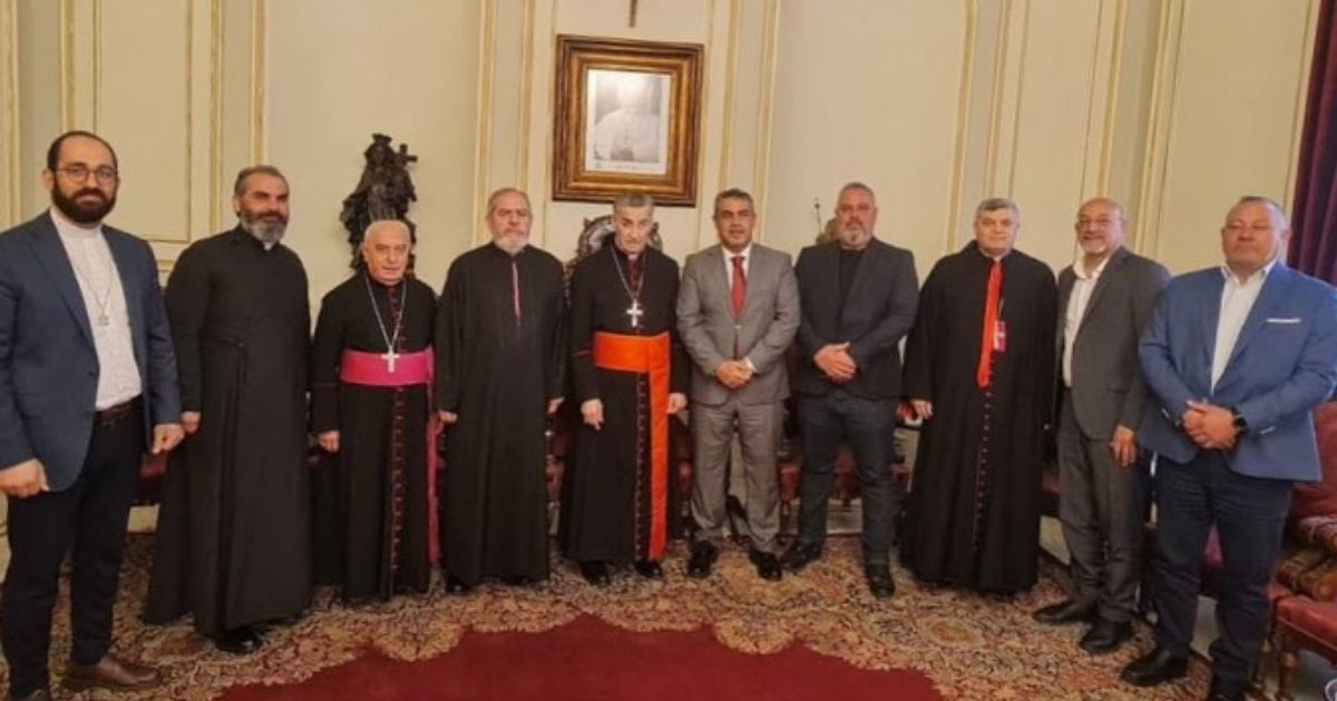 البطريرك الراعي التقى وفد علما الشعب... صياح: كل ما نريده العودة إلى بلدتنا