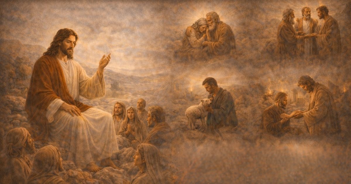 تأمل مع التطويبات